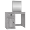 Grauer Schminktisch Faur 90x50x132,5cm (Holz)
