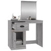 Grauer Schminktisch Faur 90x50x132,5cm (Holz)