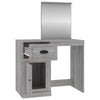 Grauer Schminktisch Faur 90x50x132,5cm (Holz)