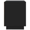Schwarze Nachttische Lilian 44x35x45cm (2 Stück, Holz)