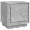 Nachttisch Lilian 44x35x45cm (Holz) in Betongrau