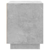 Nachttisch Lilian 44x35x45cm (Holz) in Betongrau