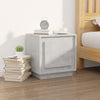 Nachttisch Lilian 44x35x45cm (Holz) in Betongrau