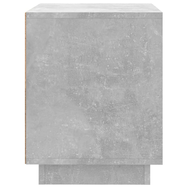 Nachttische Lilian betongrau 44x35x45cm (2 Stück, Holz)