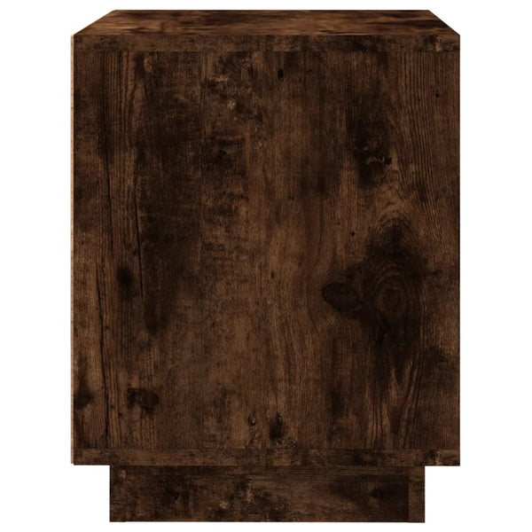 Nachttische Lilian aus Räuchereiche 44x35x45cm (2 Stück, Holz)