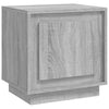 Nachttisch Lilian grau 44x35x45cm (Holz)