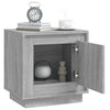 Nachttisch Lilian grau 44x35x45cm (Holz)