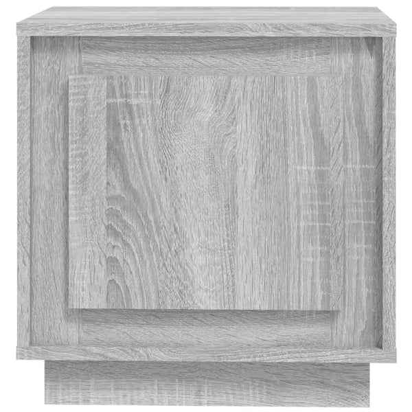 Nachttisch Lilian grau 44x35x45cm (Holz)