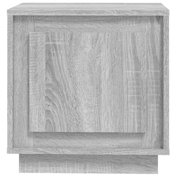 Graue Nachttische Lilian 44x35x45cm (2 St., Sonoma, Holz)