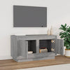 Harmaa tv-taso Frazier 80x35x45cm (puinen)