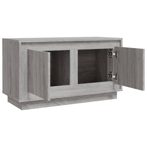 Harmaa tv-taso Frazier 80x35x45cm (puinen)
