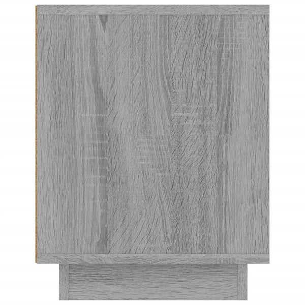 Graues TV-Möbel Huba 102x35x45cm (Holz)