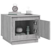 Grauer Couchtisch Catius 51x50x44cm (Holz)