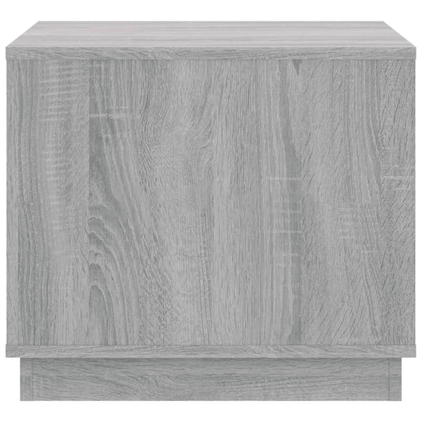 Grauer Couchtisch Catius 51x50x44cm (Holz)