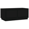 Schwarzer Couchtisch Extrelia 102x50x44cm (Holz)