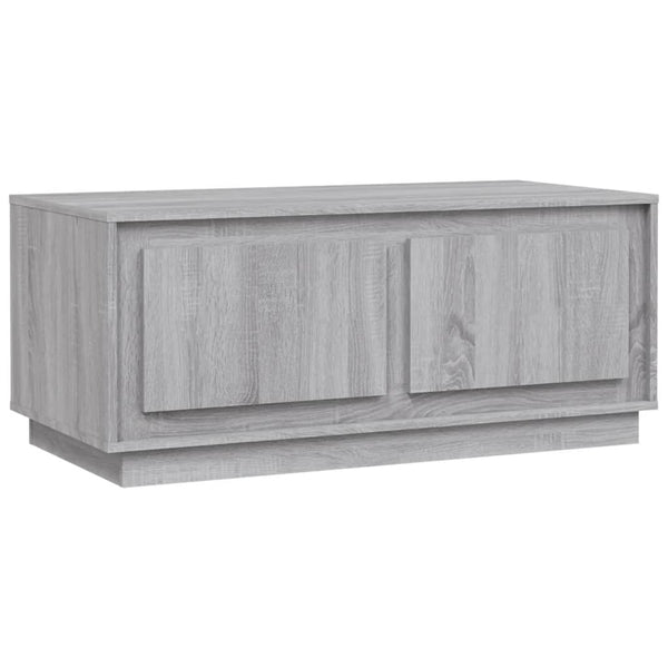 Grauer Couchtisch Extrelia 102x50x44cm (Holz)