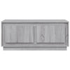 Grauer Couchtisch Extrelia 102x50x44cm (Holz)