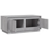 Grauer Couchtisch Extrelia 102x50x44cm (Holz)