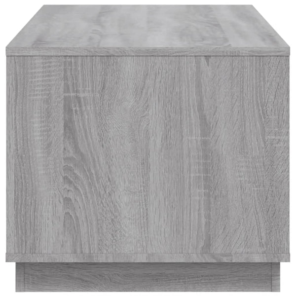 Grauer Couchtisch Extrelia 102x50x44cm (Holz)