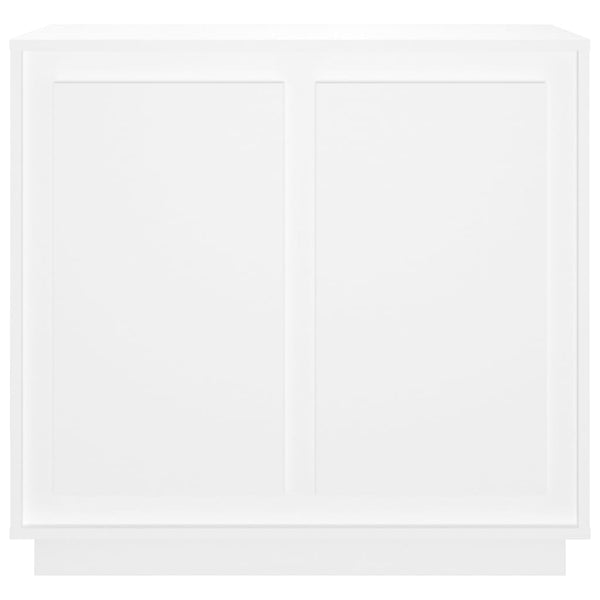 Weißes Sideboard Zdanek 80x34x75cm (Holz)