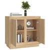 Sonoma Eiche Kommode Zdanek 80x34x75cm (Holz)