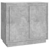 Sideboard Zdanek 80x34x75cm in Betongrau (Holz)