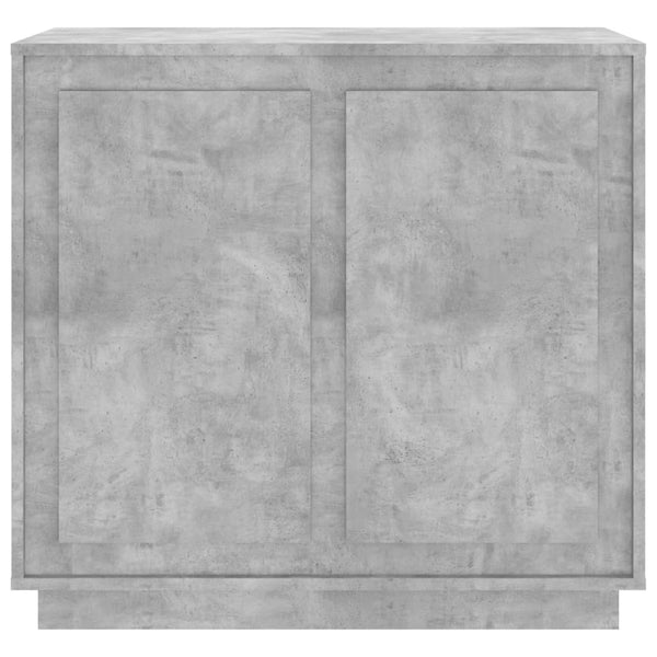 Sideboard Zdanek 80x34x75cm in Betongrau (Holz)