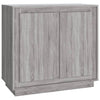 Graues Sideboard Zdanek 80x34x75cm (Holz)