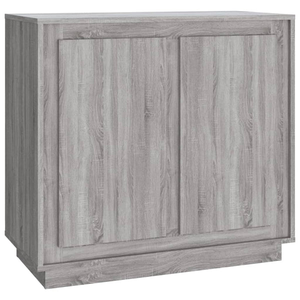 Graues Sideboard Zdanek 80x34x75cm (Holz)