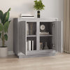 Graues Sideboard Zdanek 80x34x75cm (Holz)