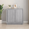 Graues Sideboard Zdanek 80x34x75cm (Holz)