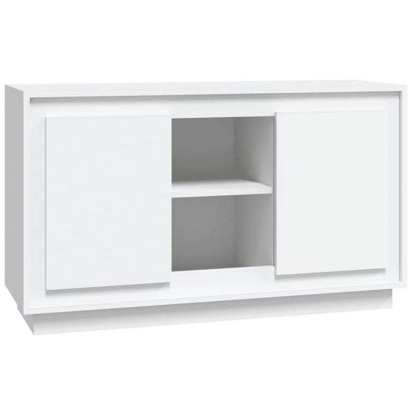 Valkoinen senkki Duris 102x35x60cm (puinen)