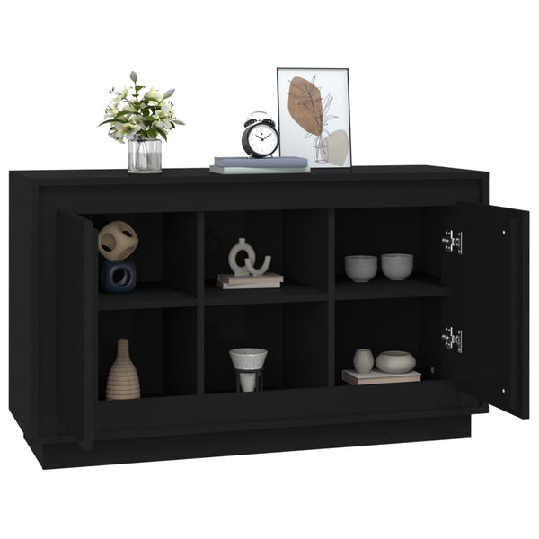 Musta senkki Duris 102x35x60cm (puinen)