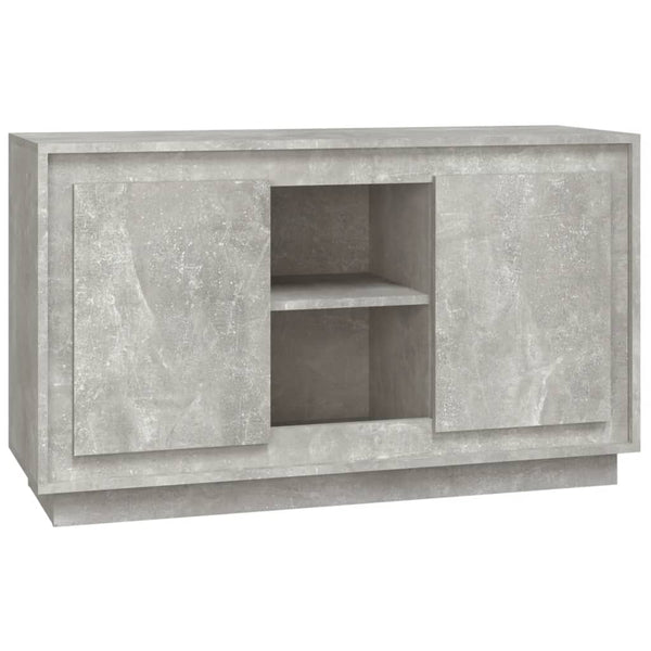 Betoninharmaa senkki Duris 102x35x60cm (puinen)