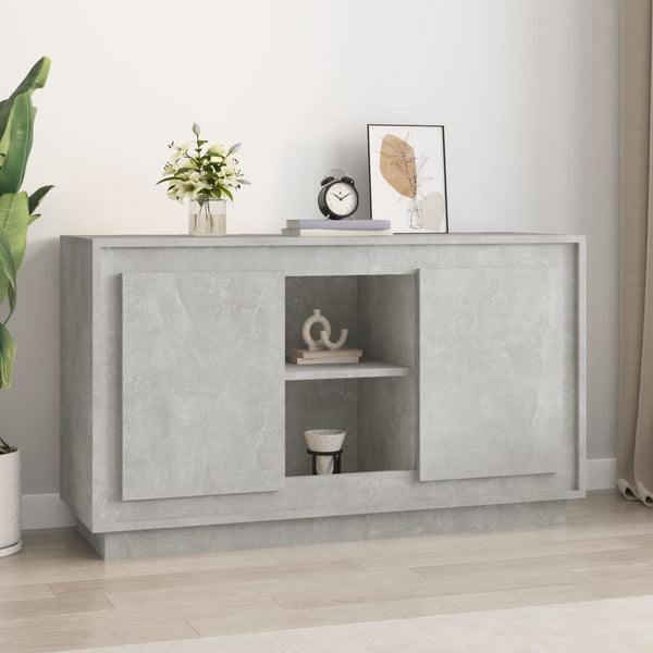 Betoninharmaa senkki Duris 102x35x60cm (puinen)