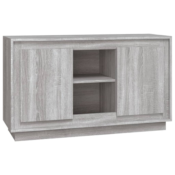 Harmaa senkki Duris 102x35x60cm (puinen)