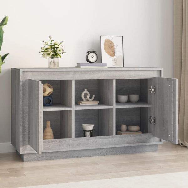 Harmaa senkki Duris 102x35x60cm (puinen)