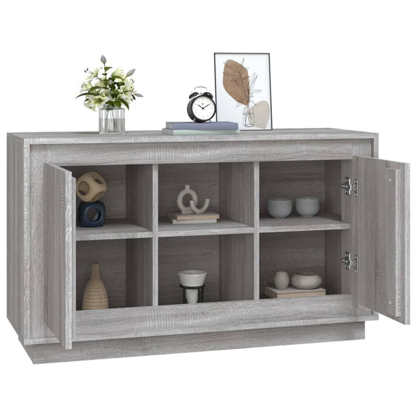 Harmaa senkki Duris 102x35x60cm (puinen)