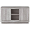 Harmaa senkki Duris 102x35x60cm (puinen)