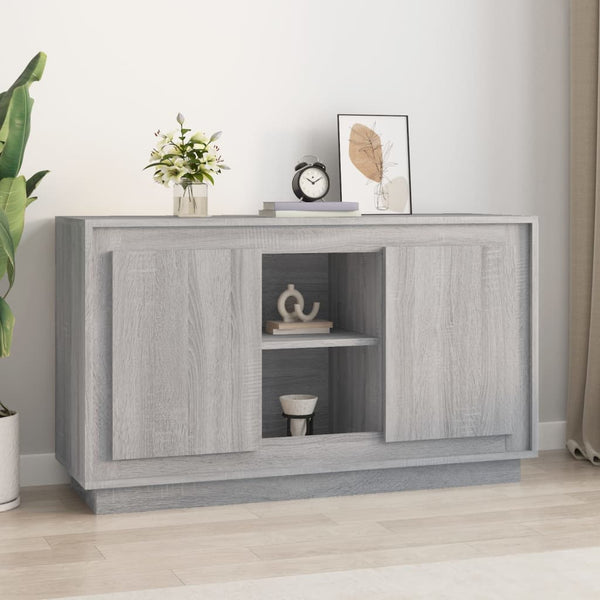 Harmaa senkki Duris 102x35x60cm (puinen)