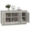 Betongraues Sideboard Efrosana 102x35x55cm (Holz)