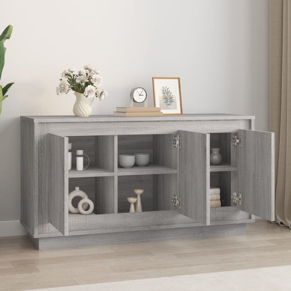 Harmaa senkki Efrosana 102x35x55cm (puinen)
