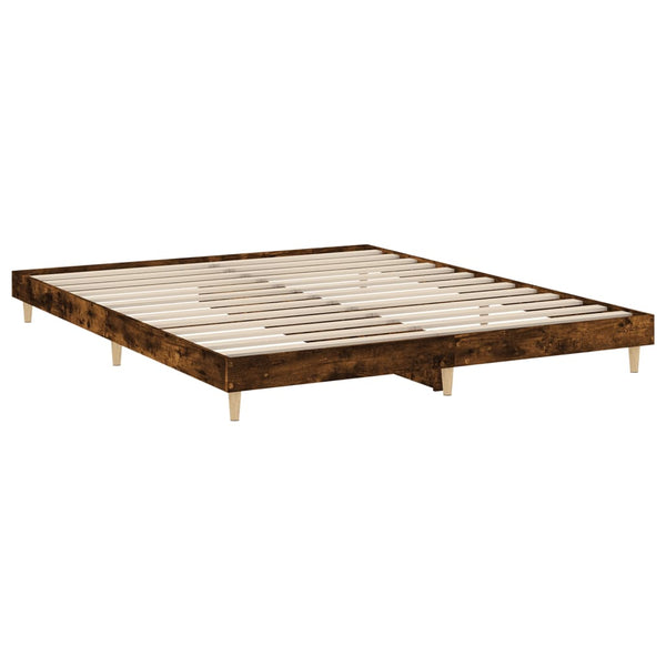 Räuchereiche Bettgestell Dobronica 200x200cm (Holz)