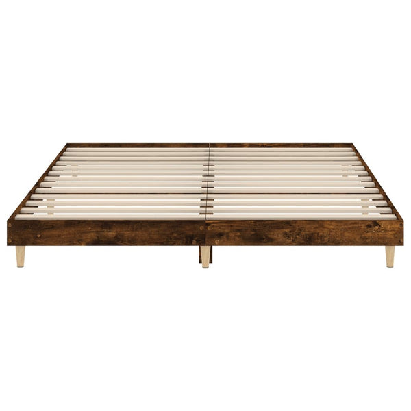 Räuchereiche Bettgestell Dobronica 200x200cm (Holz)