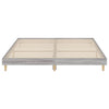 Graues Bettgestell Dobronica 200x200cm (Holz)
