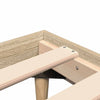 Sonoma Eiche Bettgestell Dobronica 120x200cm (Holz)