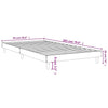 Bettgestell Savutammi Dobronica 90x200cm (Holz)
