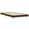 Braunes Bettgestell Dobronica 90x200cm (Holz)
