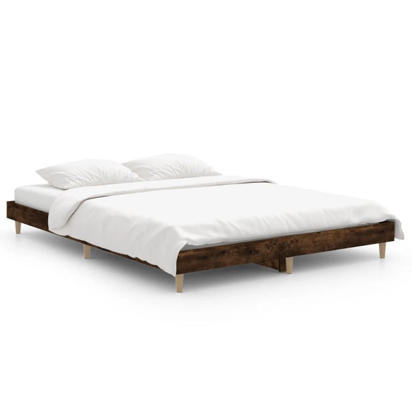 Eiche-Natur Bettrahmen Dobronica 135x190cm (Holz)