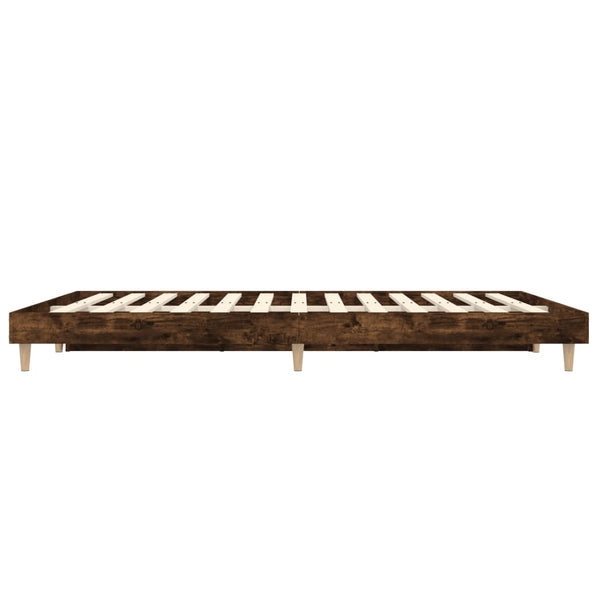 Eiche-Natur Bettrahmen Dobronica 135x190cm (Holz)
